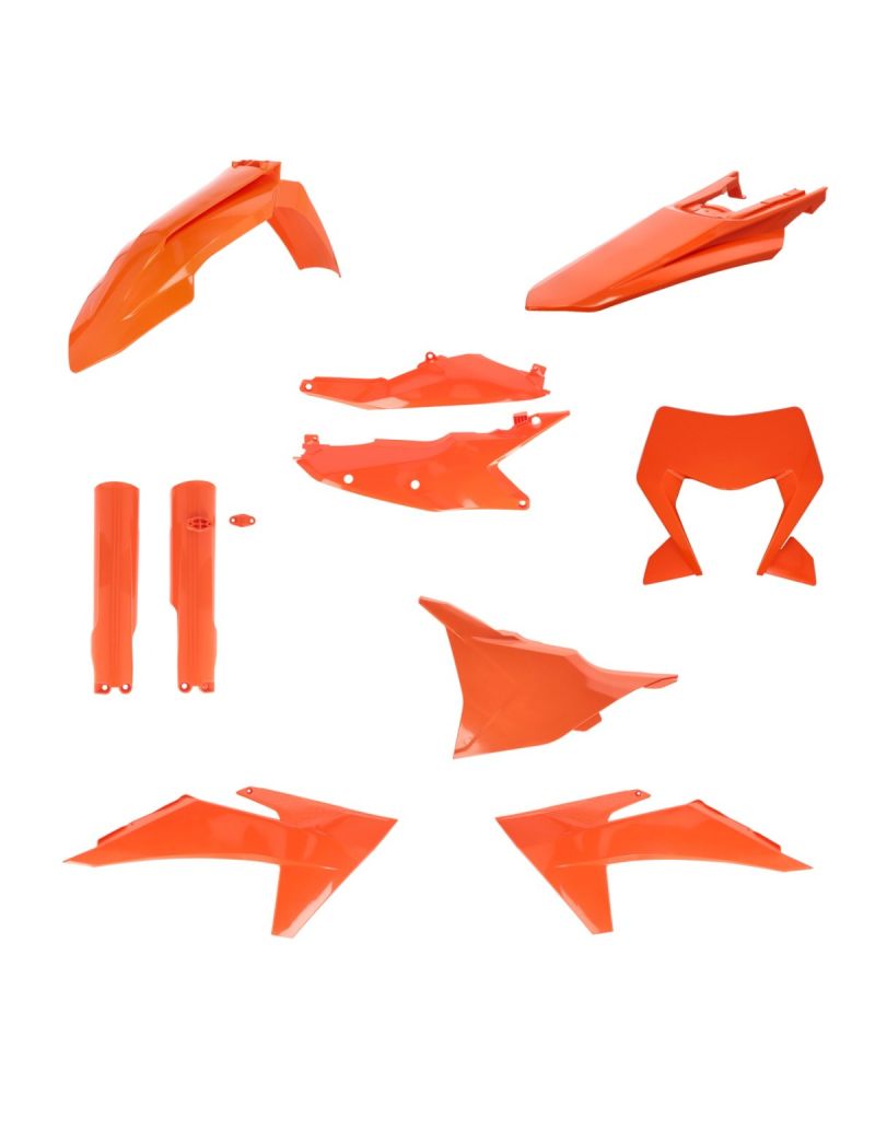 ACERBIS FULL PLASTIC KIT KTM EXC/EXC-F 24/25 - ORANGE