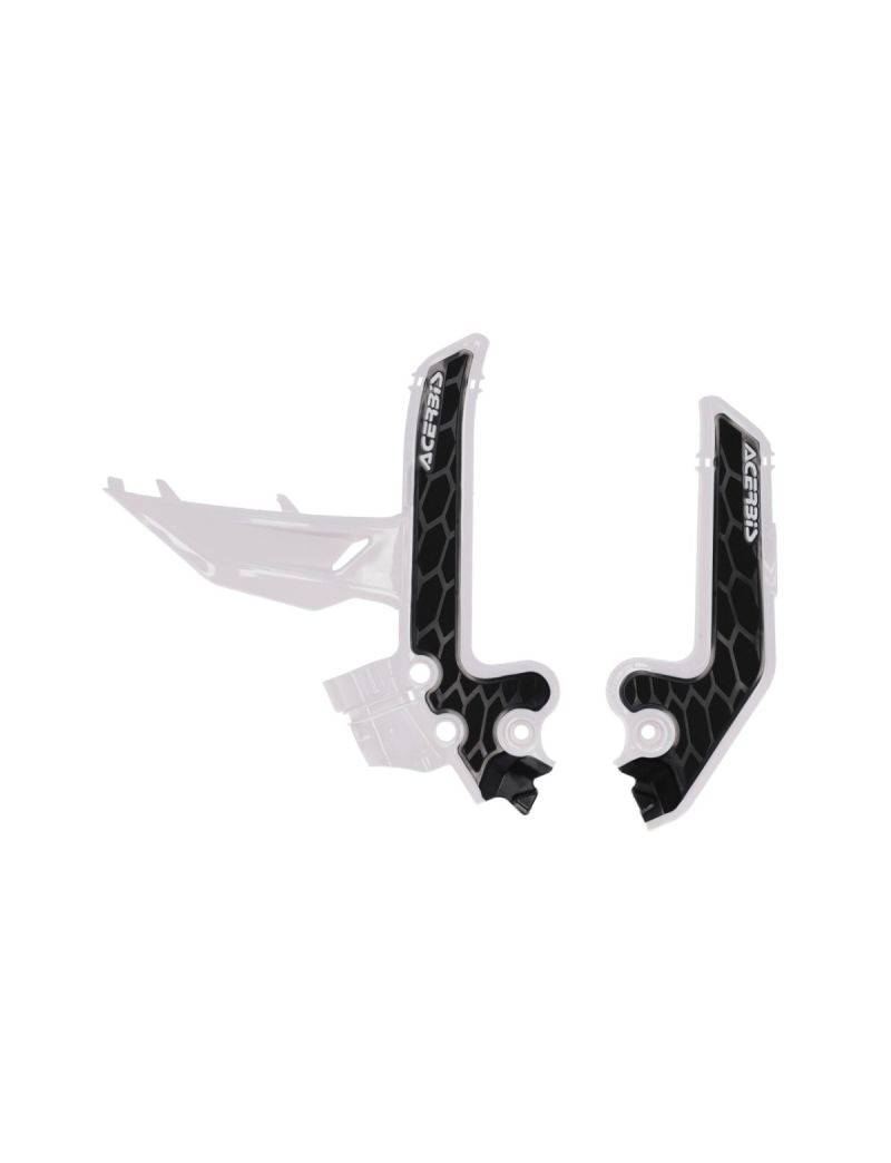ACERBIS X-GRIP FRAME PROTECTOR KTM SX 85 + GASGAS MC 85 2025 - WHITE/BLACK