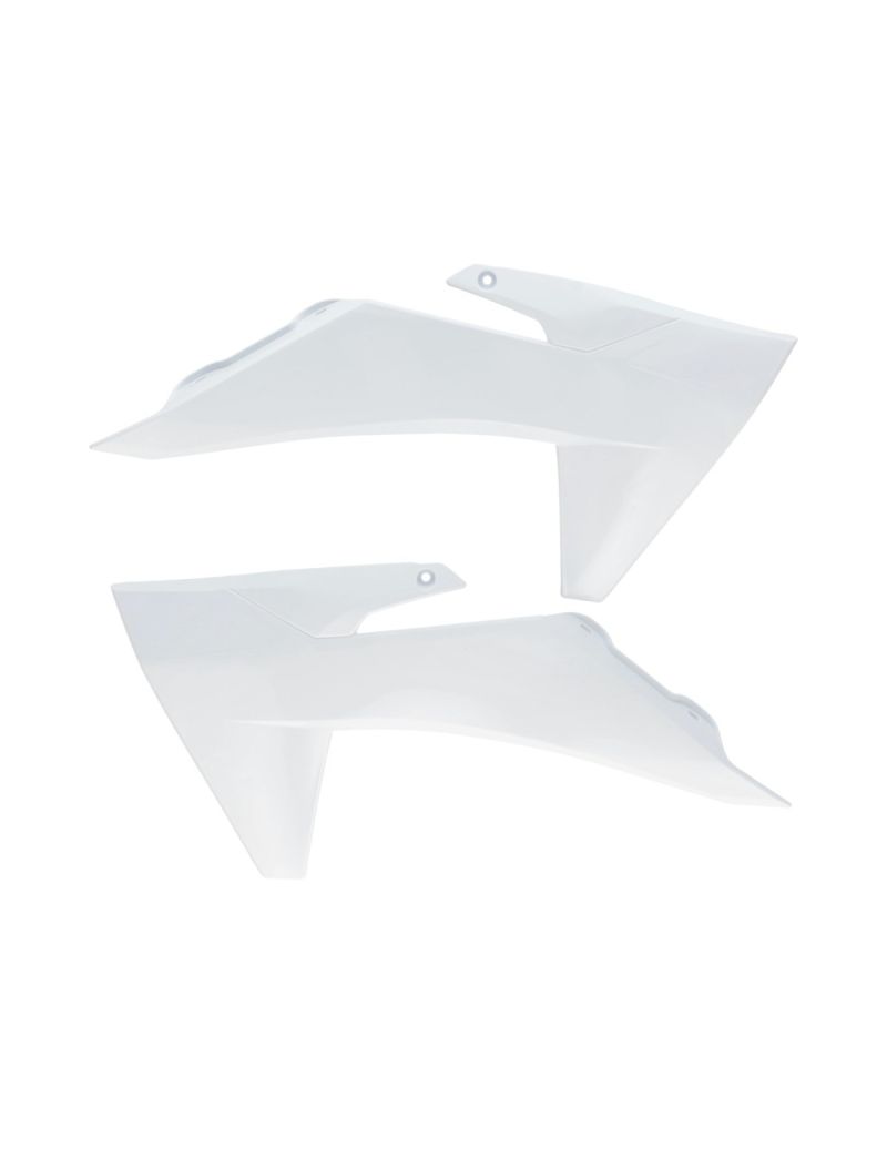 ACERBIS RADIATOR SCOOPS KTM SX 50 24/26 - WHITE
