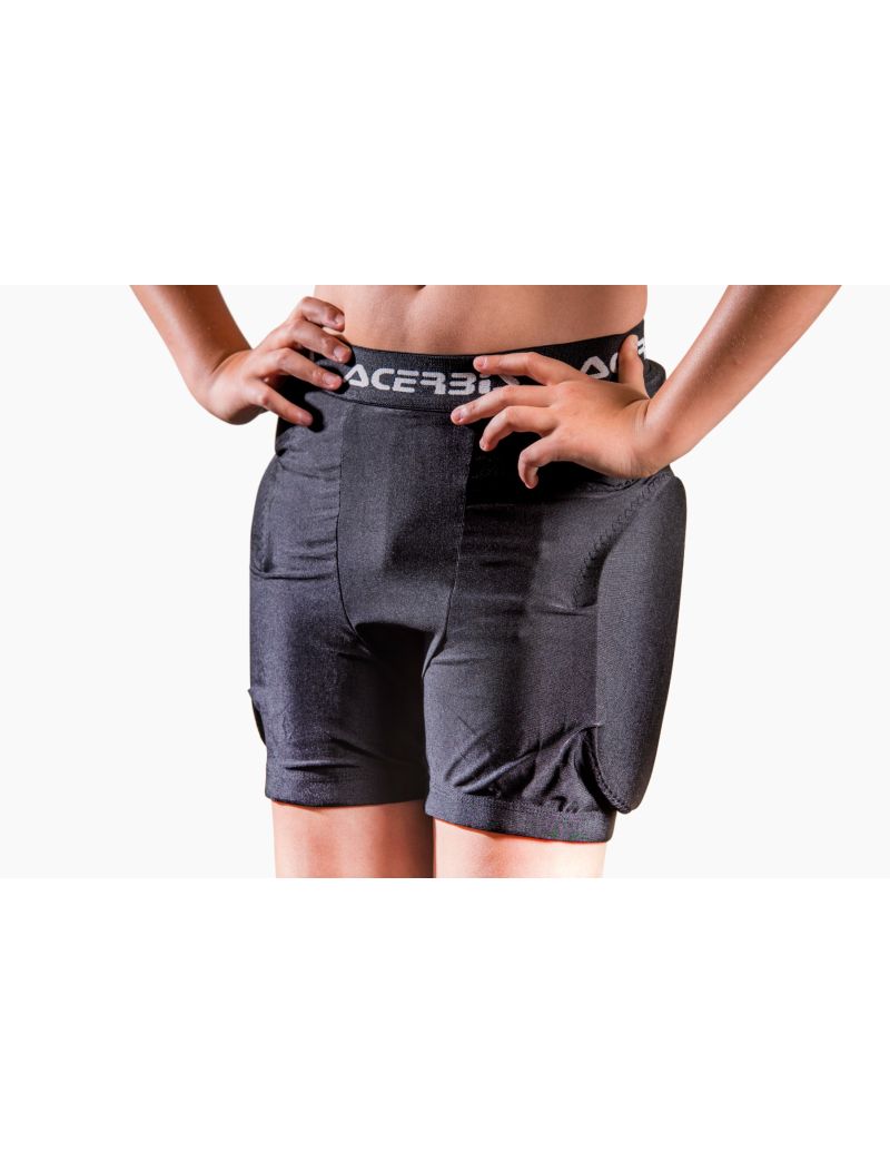 ACERBIS RIGID IMPACT PROTECTIVE UNDER SHORTS BLACK