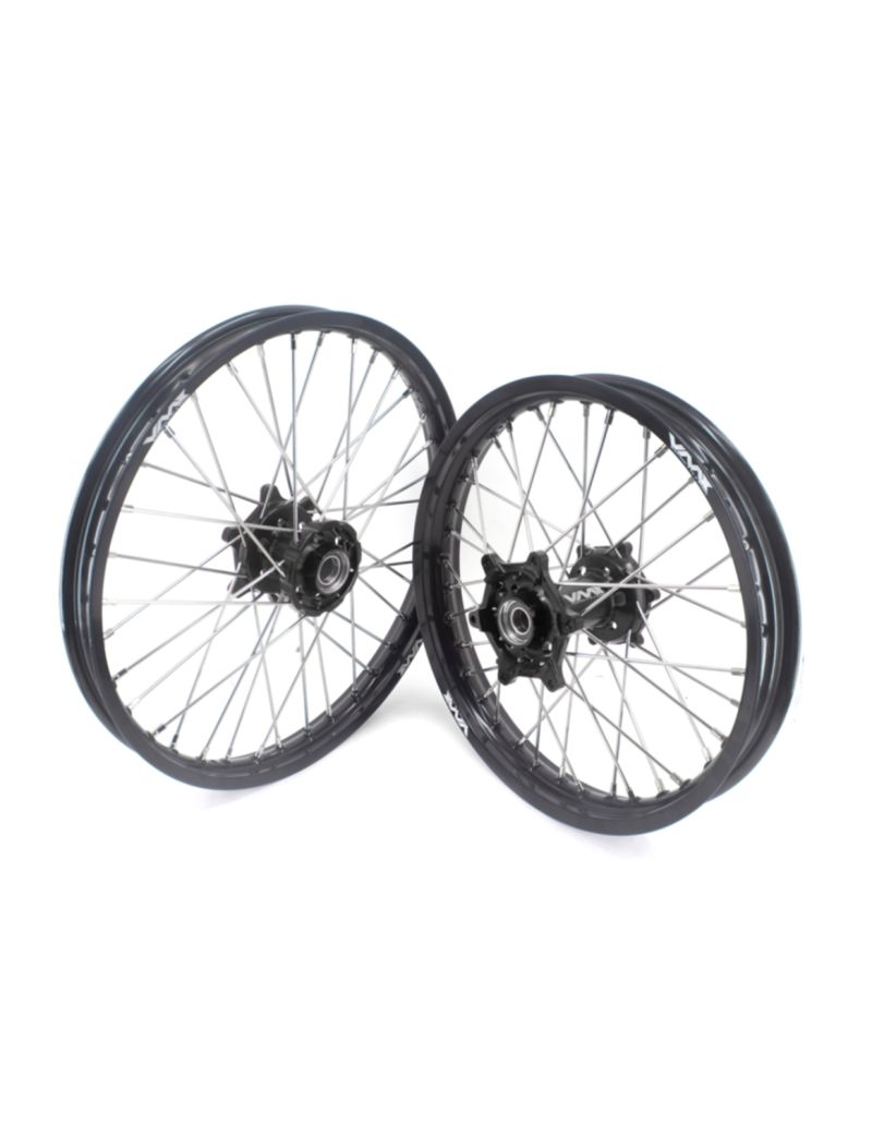 VMX WHEELSET 21'-19' SUZUKI RMZ BLACK BLACK