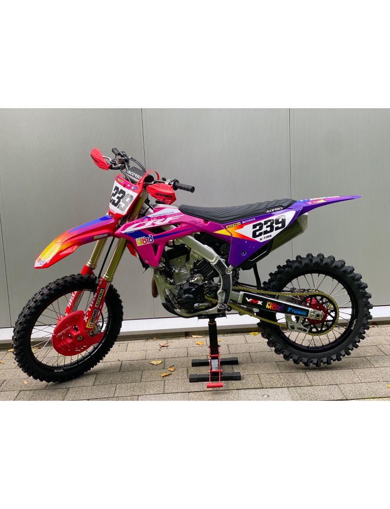 ACERBIS FULL KIT HONDA CRF 450 21/24 + CRF 250 22/24 RED PINK PURPLE