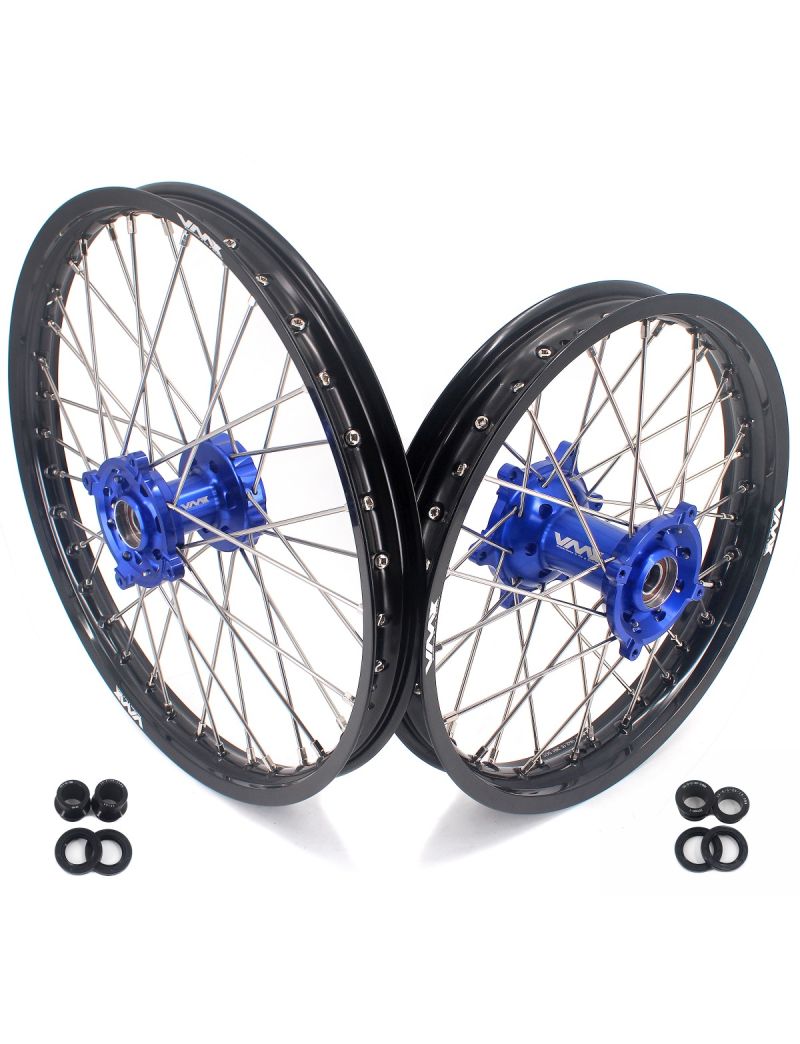VMX WHEELSET 21'-18' SHERCO BLUE BLACK
