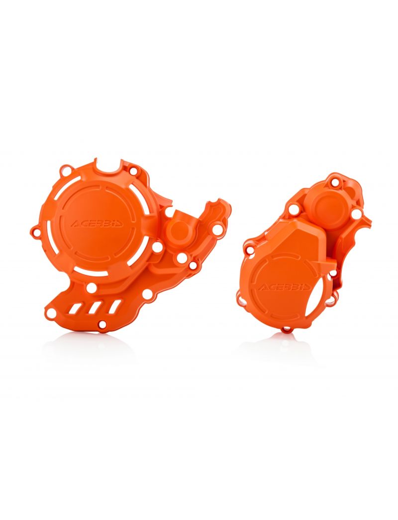 ACERBIS X-POWER ENGINE PROTECTOR KTM EXC-F + HUSQVARNA FE 250-350 17/23 + GASGAS ECF 250/350 21/23 ORANGE