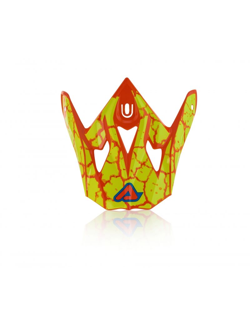 ACERBIS VISOR IMPACT 3.0 HELMET 2018 - ORANGE/BLUE