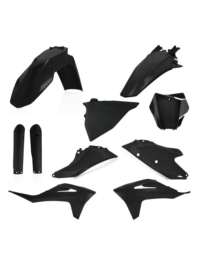 ACERBIS FULL PLASTIC KIT GASGAS MC 21/23 METALLIC BLACK