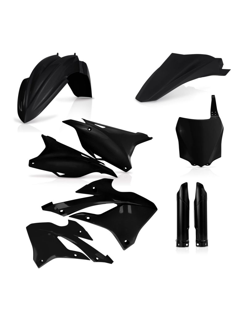 ACERBIS FULL PLASTIC KIT KAWASAKI KX 85 22/25 BLACK