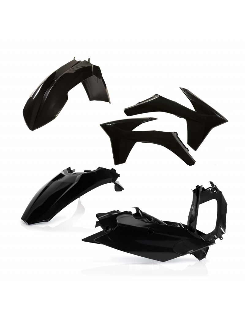 ACERBIS PLASTIC KIT KTM SX/SX-F 11/12 - BLACK