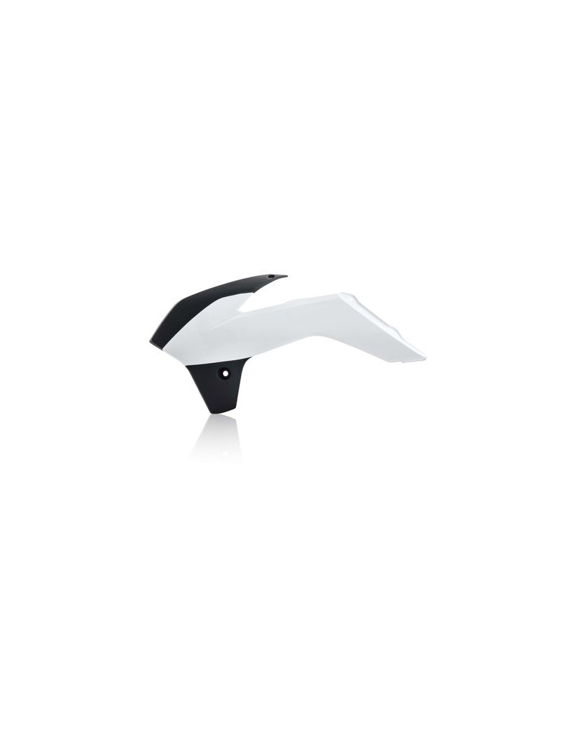 ACERBIS RADIATOR SCOOPS KTM SX 85 13/17 - WHITE/BLACK