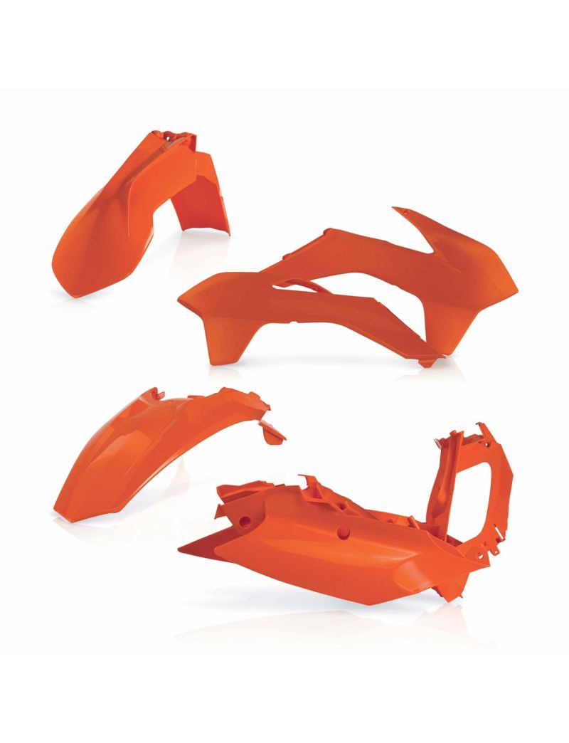 ACERBIS PLASTIC KIT KTM EXC/EXC-F 14/16 - ORANGE