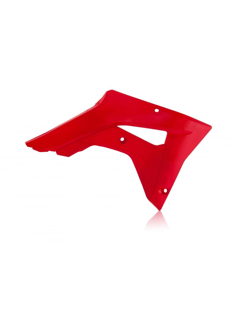 ACERBIS RADIATOR SCOOPS HONDA CRF450RX+X+L 17/20 + CRF250-300RX 19/21 - RED