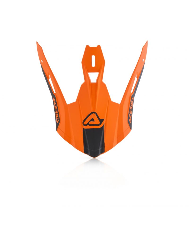 ACERBIS VISOR X-PRO VTR HELMET - BLACK/ORANGE