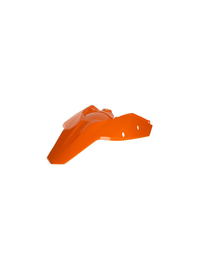 ACERBIS REAR FENDER + SIDE PANELS KTM EXC 08-11 ORANGE