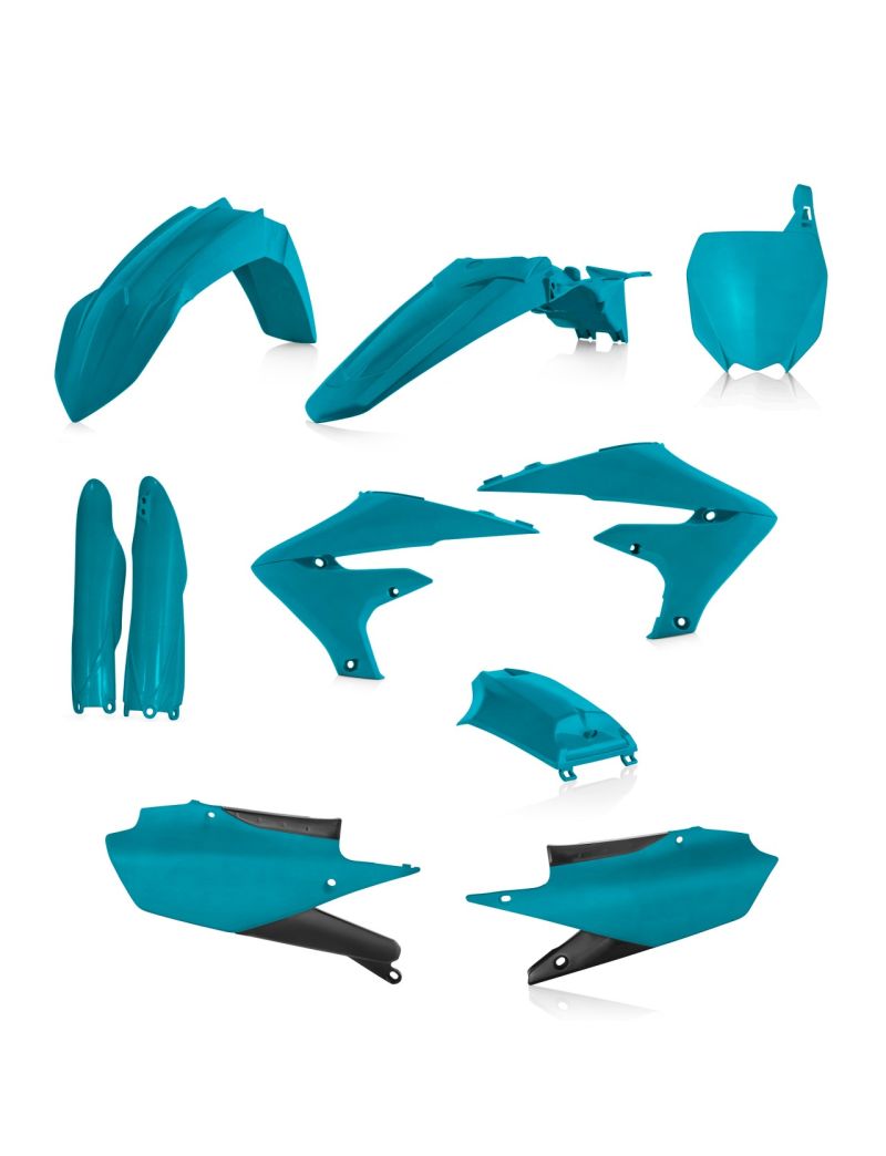 ACERBIS FULL PLASTIC KIT YAMAHA YZF 250 19/23 + YZF 450 18/22 METALLIC TEAL